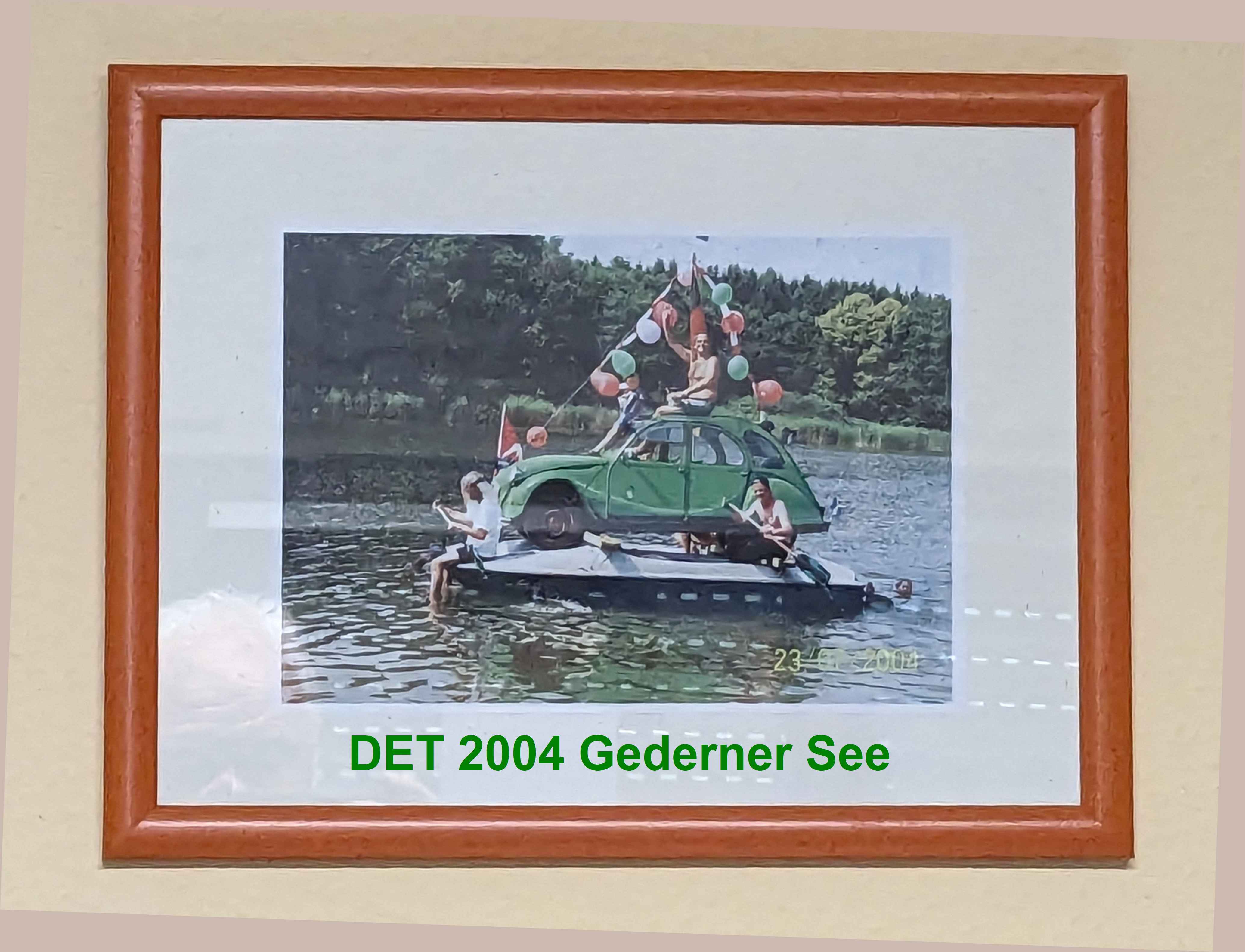 Erinnerung DET 2004 am Gederner See