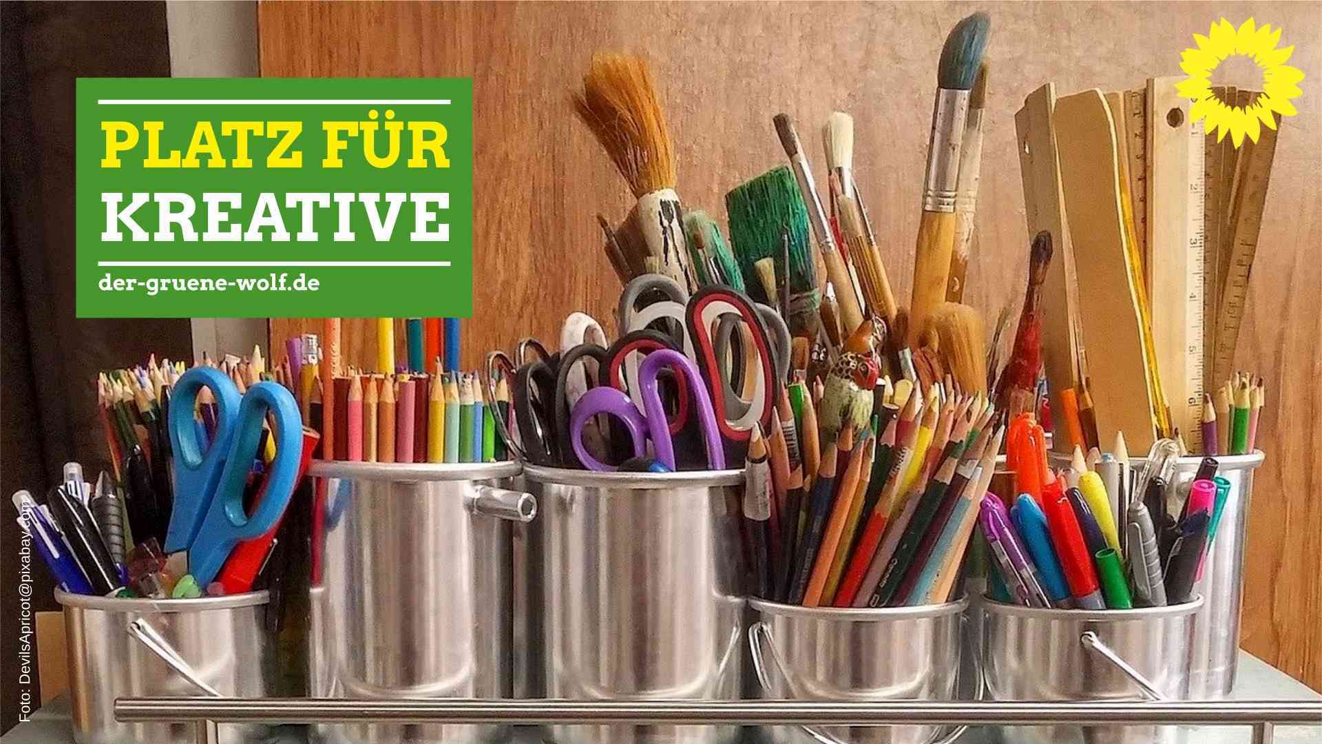 Der grüne Wolf will Platz für Kreative in Düsseldorf schaffen