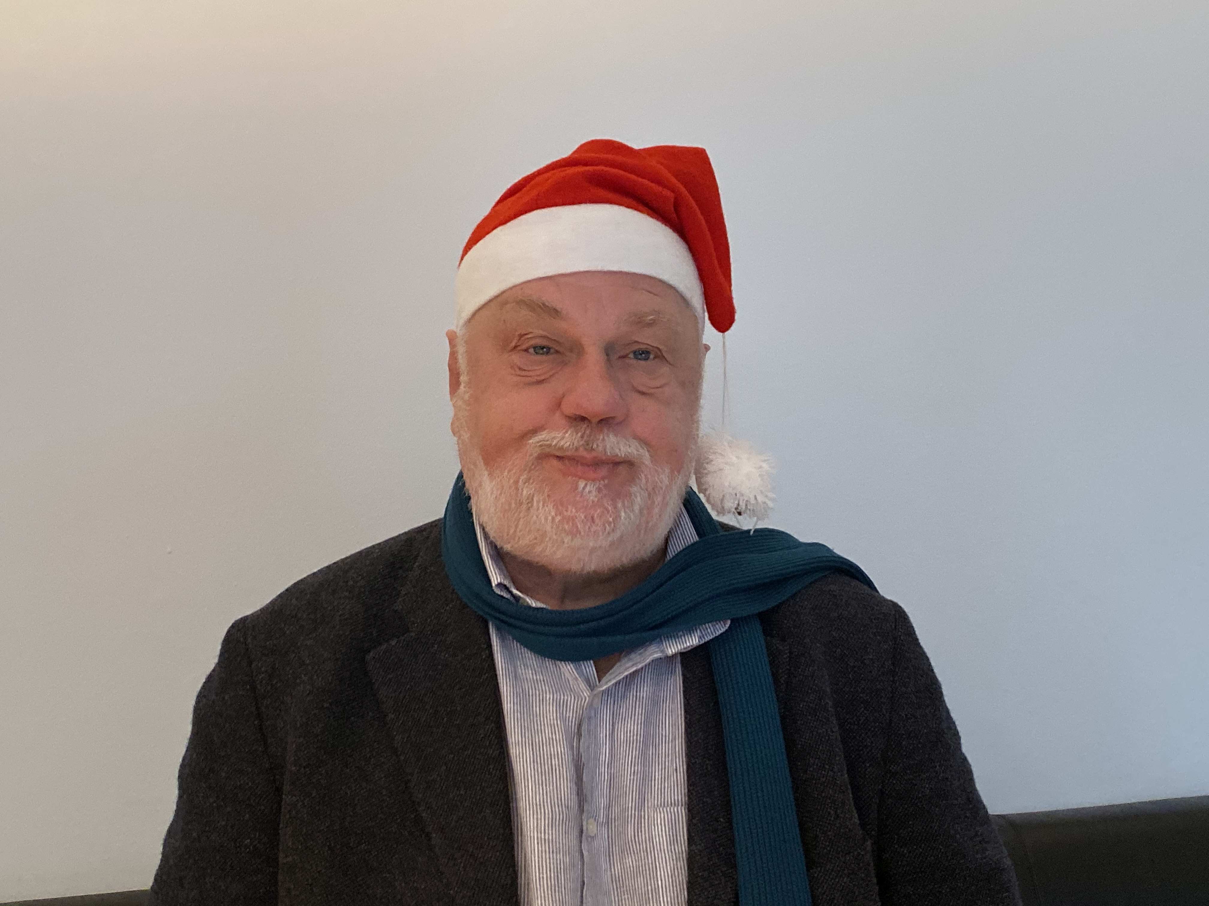 Dietmar der grüne Wolf im Advent