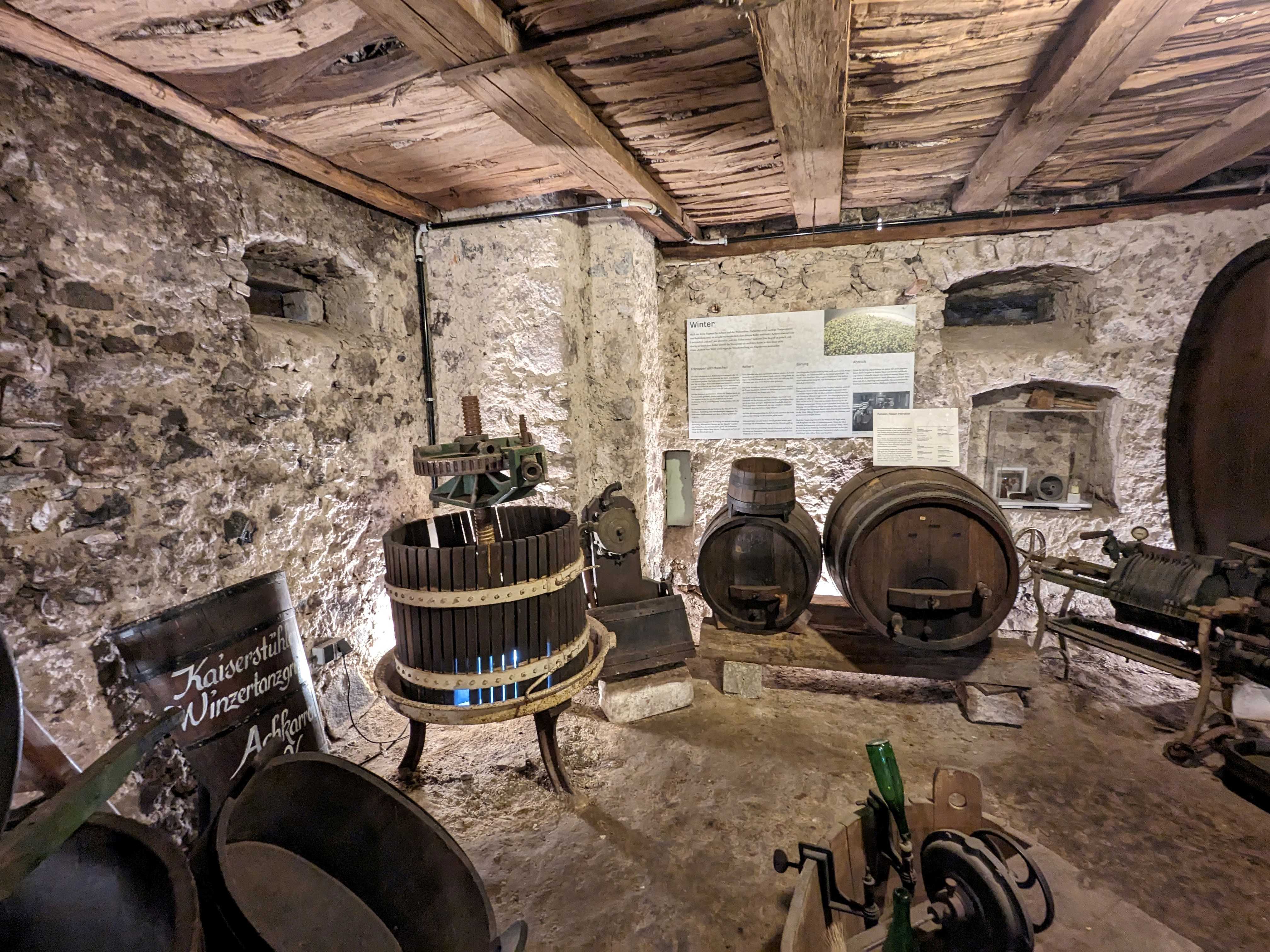 sehenswert das Weinbaumuseum Achkarren