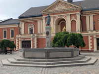 Simon Dach Brunnen Ännchen von Tharau Klaipeda Theaterplatz