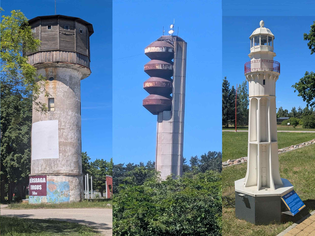 Mersraga tornis, Latvijah