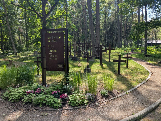 Gipkas evangeliski luteriska baznīca DVESELU DARZS, Garten der Seelen ev. Kirche Gipka