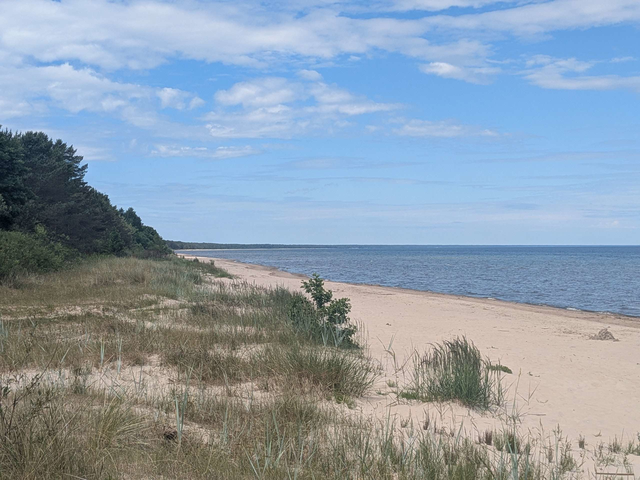 Gipka kilometerlanger Strand Riga
