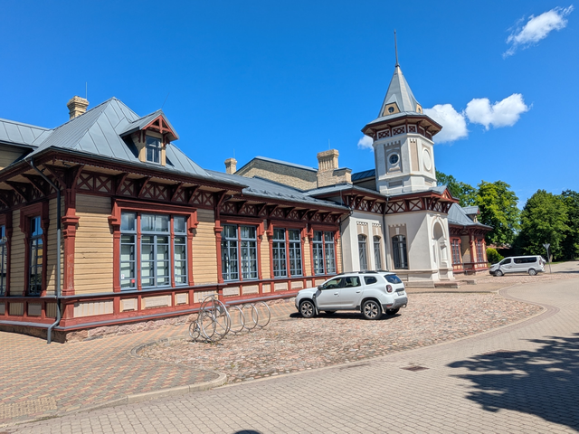 historic passanger station Ventspils stacija