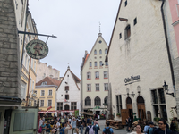 In der mittelalterlichen Hansestadt Tallinn Olde Hansa 
