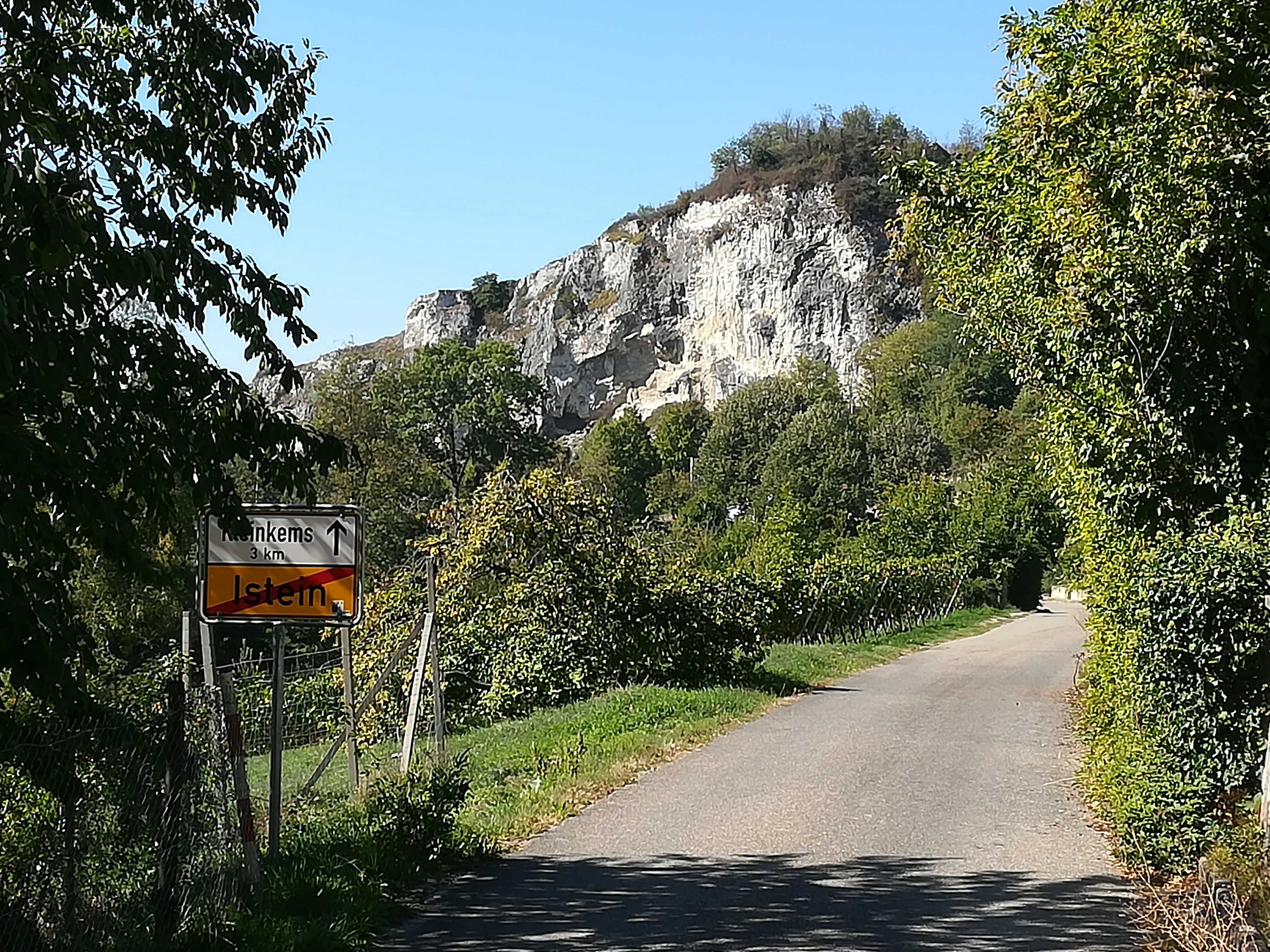 Isteiner Klotz am Oberrhein nahe Basel