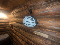 Tammemäe Helmpflicht im Blockhaus